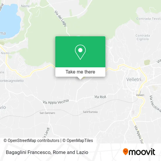 Bagaglini Francesco map