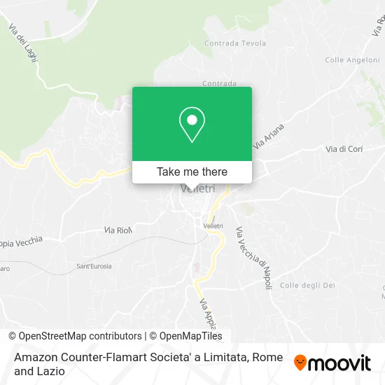 Amazon Counter-Flamart Limited Company map