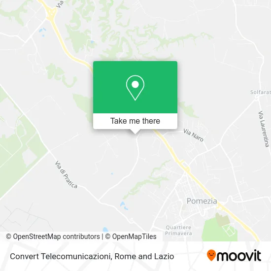 Convert Telecommunications map