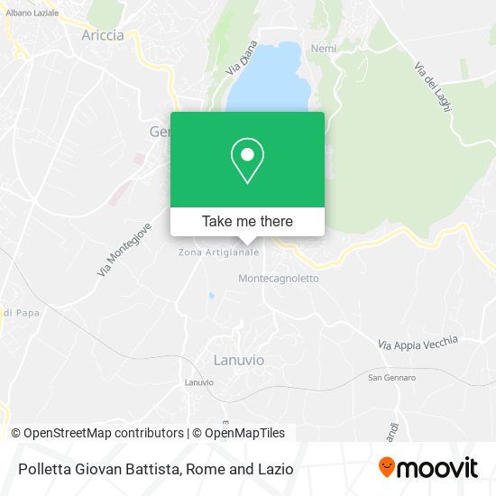 Polletta Giovan Battista map