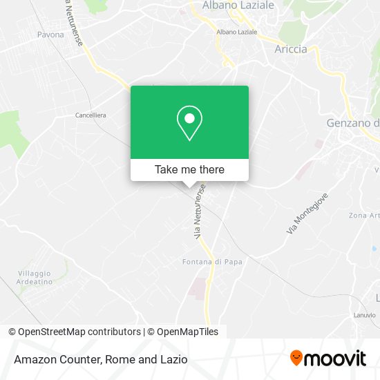 Amazon Counter map