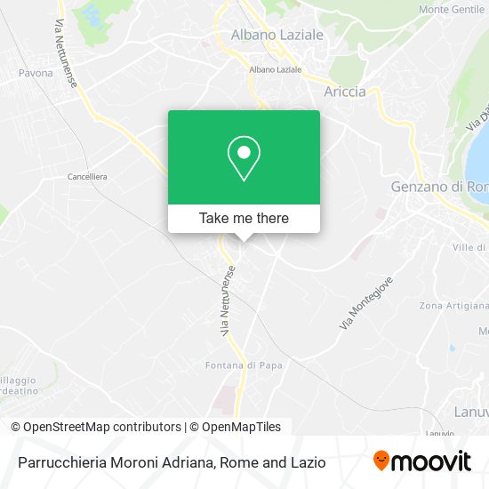 Parrucchieria Moroni Adriana map