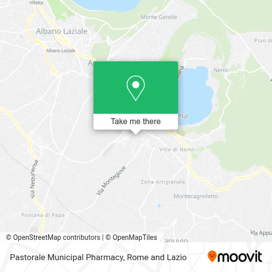 Pastorale Municipal Pharmacy map