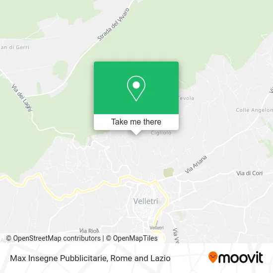 Max Public Signs map