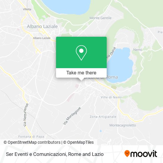 Ser Eventi e Comunicazioni map