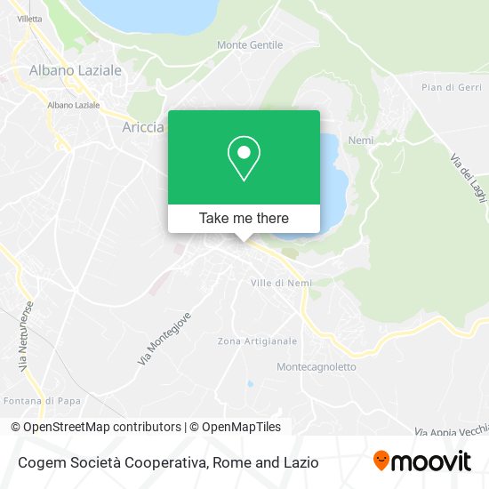 Cogem Società Cooperativa map