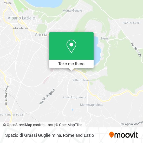 Spazio di Grassi Guglielmina map