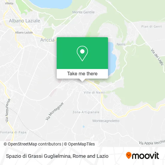 Spazio di Grassi Guglielmina map