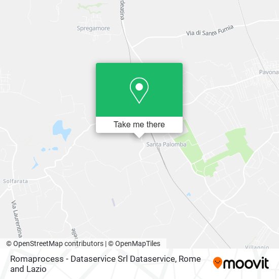 Romaprocess - Dataservice Srl Dataservice map