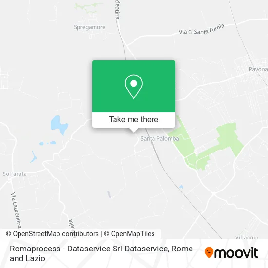 Romaprocess - Dataservice Srl Dataservice map