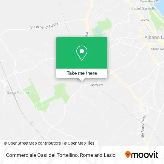 Commerciale Oasi del Tortellino map