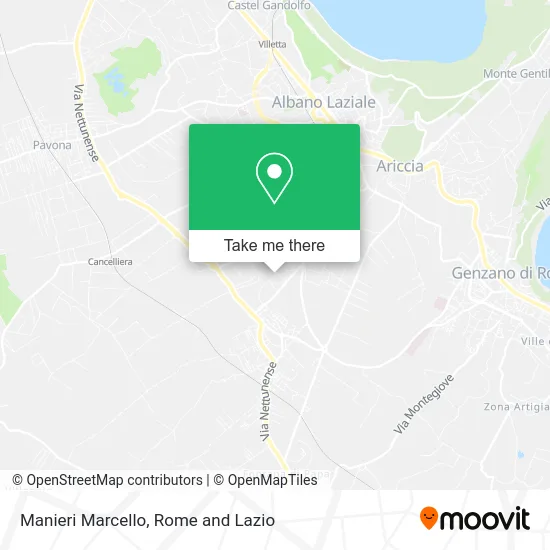 Manieri Marcello map