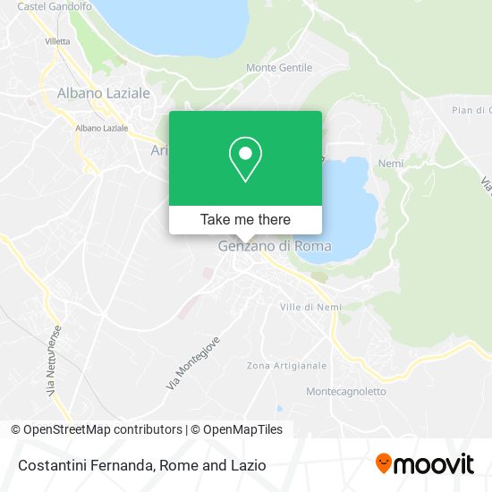 Costantini Fernanda map