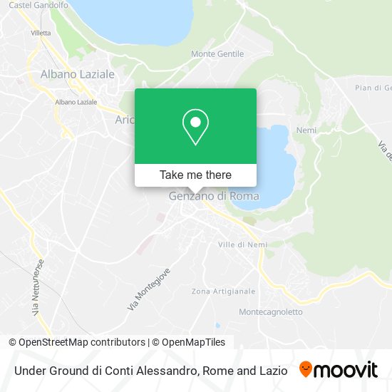 Under Ground di Conti Alessandro map