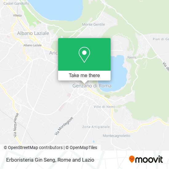 Erboristeria Gin Seng map
