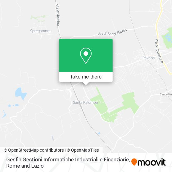 Gesfin Gestioni Informatiche Industriali e Finanziarie map