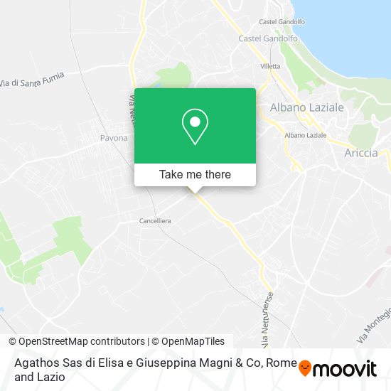 Agathos Sas di Elisa e Giuseppina Magni & Co map