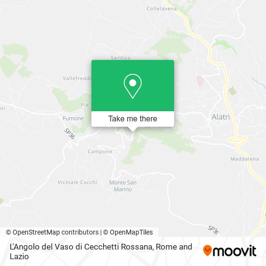 L'Angolo del Vaso di Cecchetti Rossana map