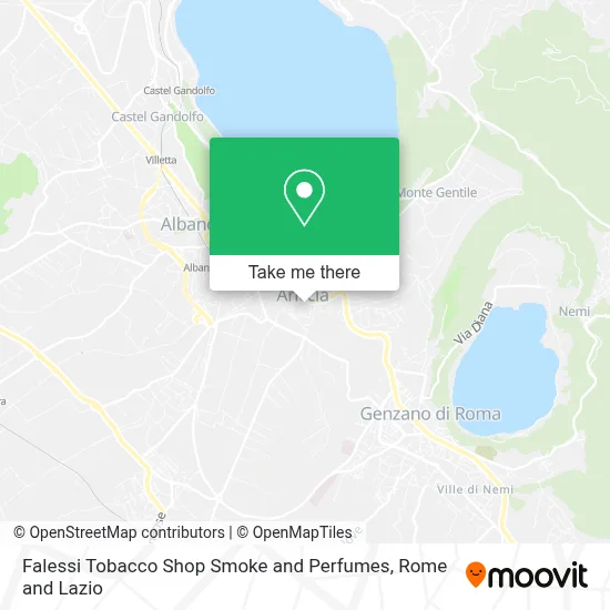 Falessi Tobacco Shop Smoke and Perfumes map