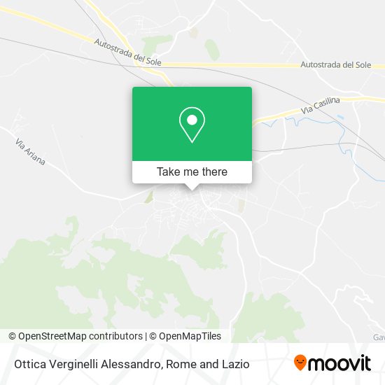 Ottica Verginelli Alessandro map