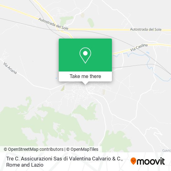 Tre C. Assicurazioni Sas di Valentina Calvario & C. map