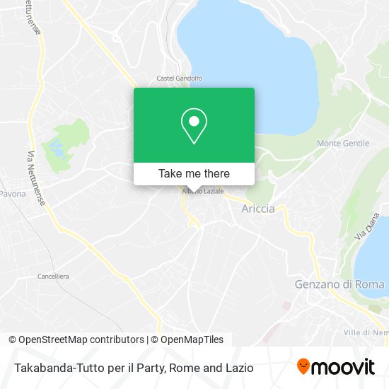 Takabanda-Tutto per il Party map