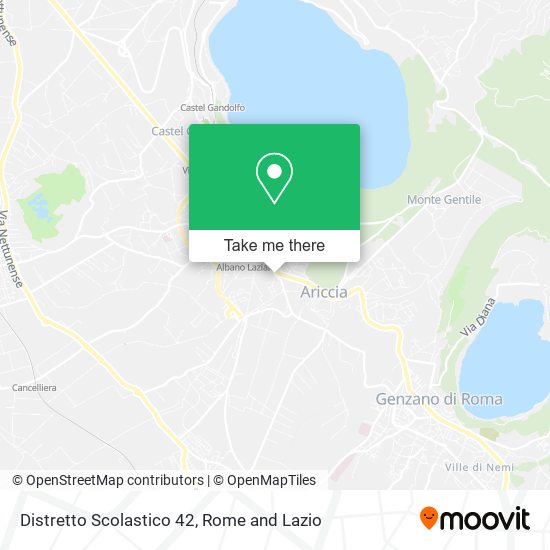 Distretto Scolastico 42 map