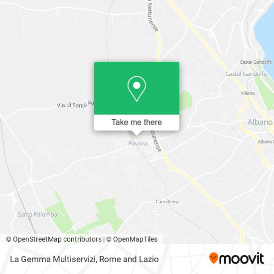 La Gemma Multiservizi map