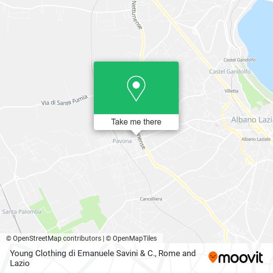 Young Clothing di Emanuele Savini & C. map