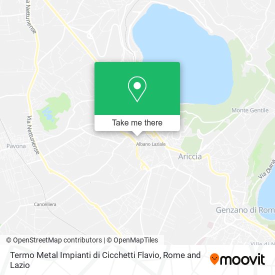 Termo Metal Impianti di Cicchetti Flavio map