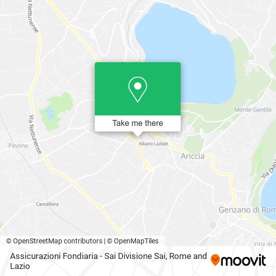 Assicurazioni Fondiaria - Sai Divisione Sai map