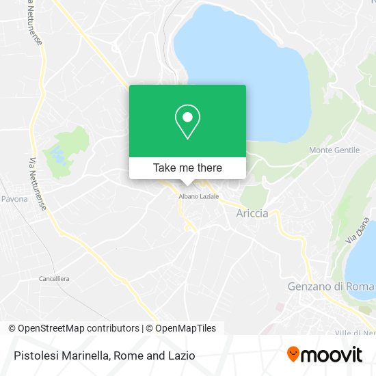 Pistolesi Marinella map