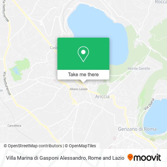 Villa Marina di Gasponi Alessandro map