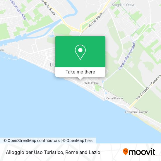 Alloggio per Uso Turistico map