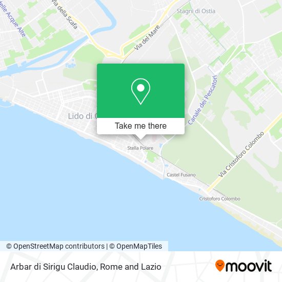 Arbar di Sirigu Claudio map