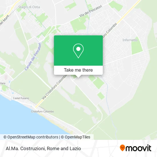 Al.Ma. Costruzioni map
