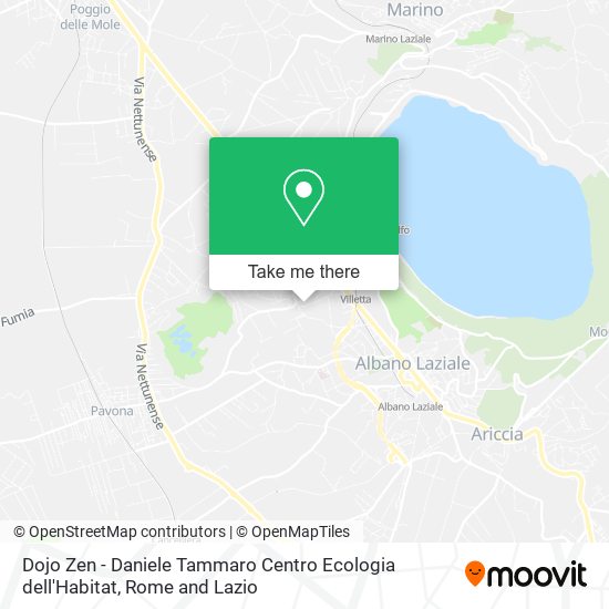 Dojo Zen - Daniele Tammaro Centro Ecologia dell'Habitat map