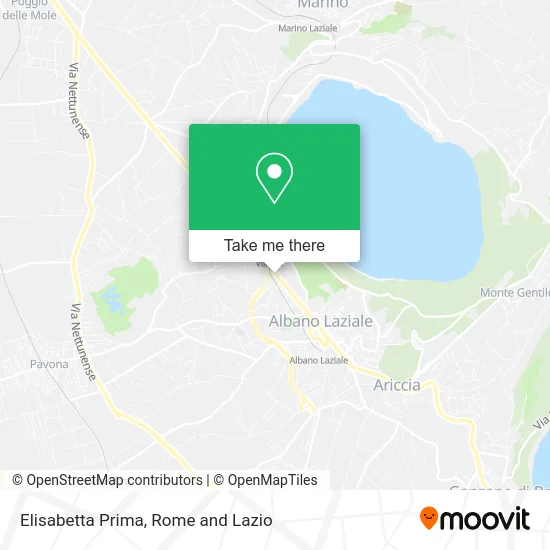 Elisabetta Prima map