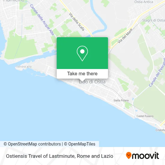 Ostiensis Travel of Lastminute map