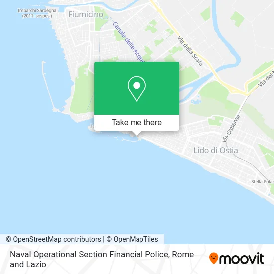 Naval Operational Section Financial Police map