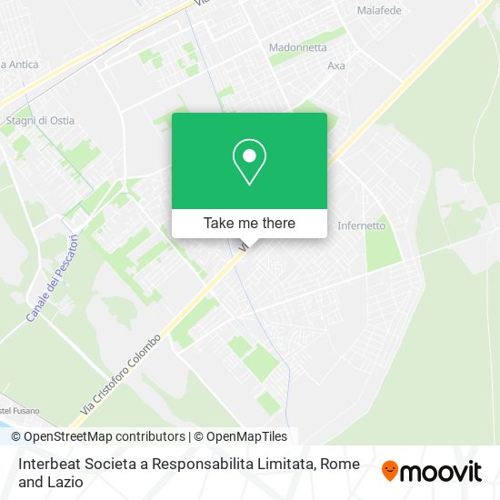 Interbeat Societa a Responsabilita Limitata map