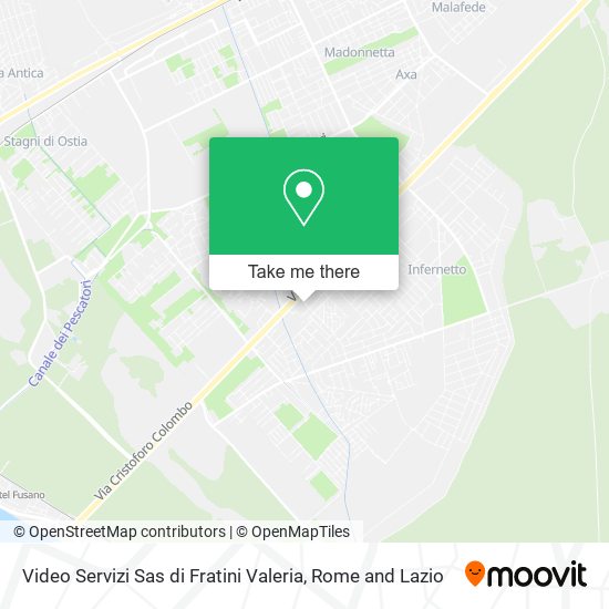 Video Servizi Sas di Fratini Valeria map