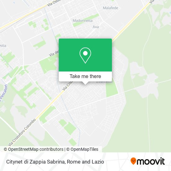 Citynet di Zappia Sabrina map