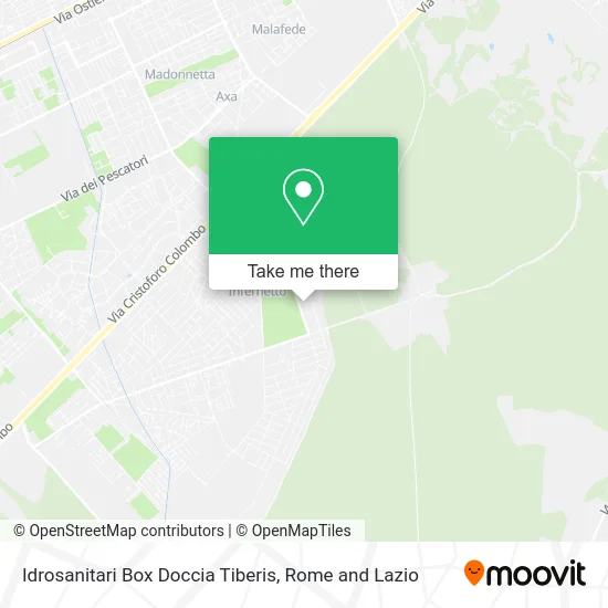 Tiberis Shower Box Plumbing map