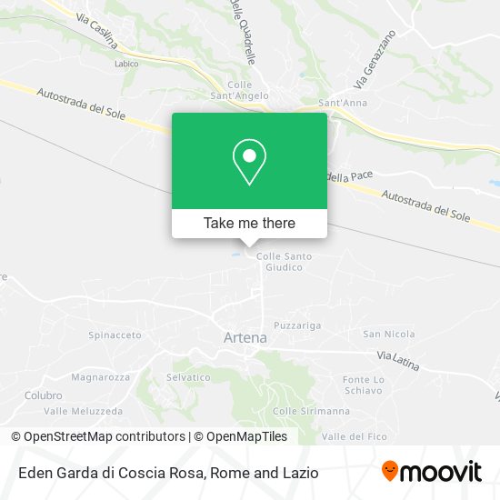 Eden Garda di Coscia Rosa map