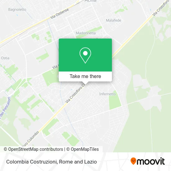 Colombia Constructions map