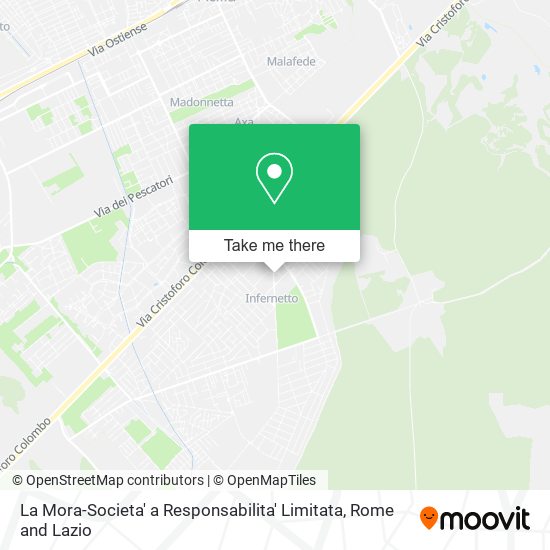 La Mora-Societa' a Responsabilita' Limitata map