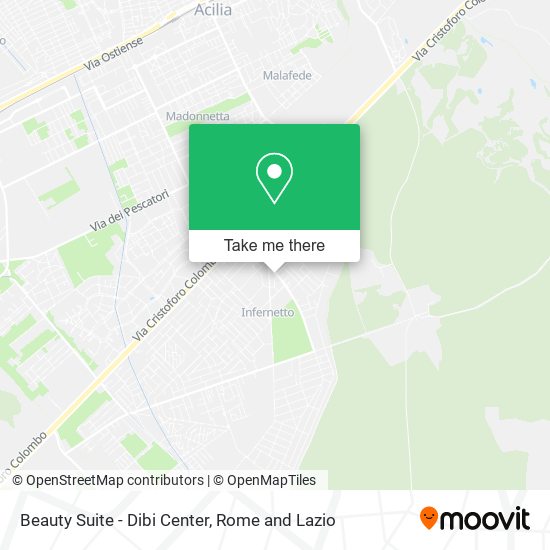 Beauty Suite - Dibi Center map
