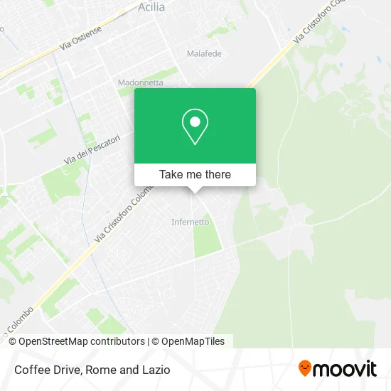 Coffee Drive map