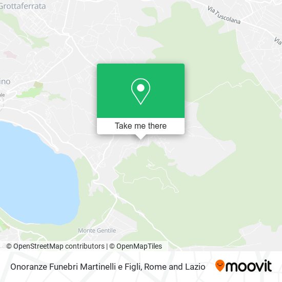 Onoranze Funebri Martinelli e Figli map